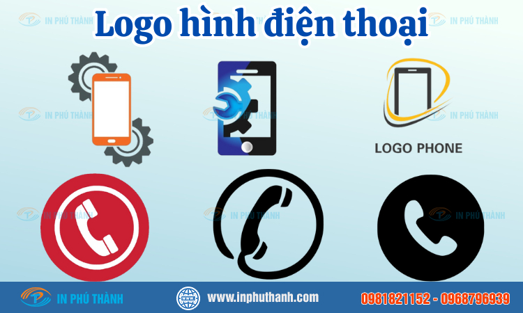 Logo hình điện thoại